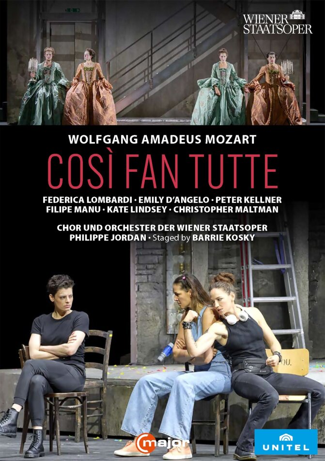 Chor und Orchester der Wiener Staatsoper, Federica Lombardi & Philippe Jordan - Così fan tutte 2 DVD