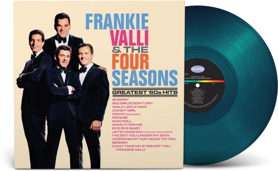 Frankie Valli & The Four Seasons - Greatest '60s Hits Sea-Blue Vinyl, LP
