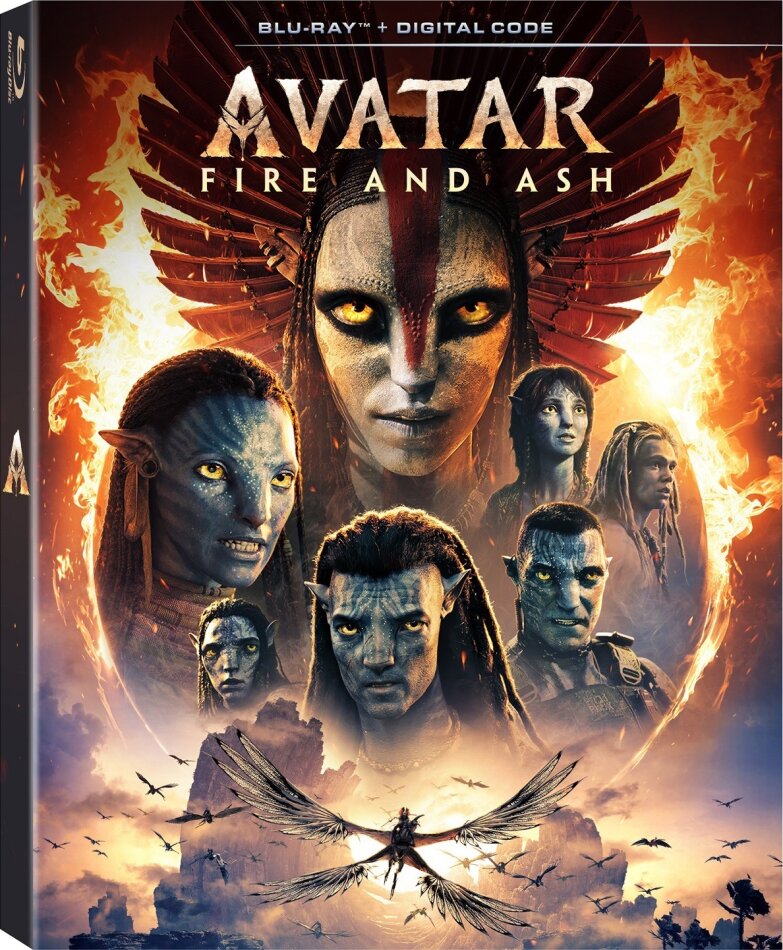 Avatar: Fire and Ash - Avatar 3 (2025) 2 Blu-rays