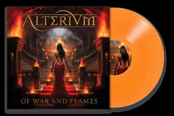 Alterium - Of War And Flames 2026 Reissue, Orange Vinyl, LP