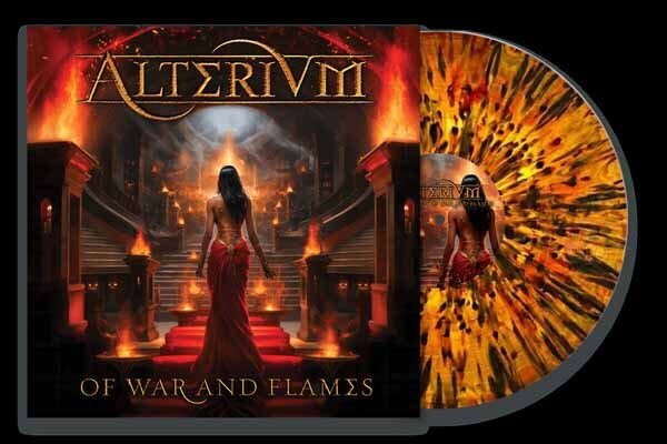 Alterium - Of War And Flames 2026 Reissue, Fire Splatter Vinyl, LP