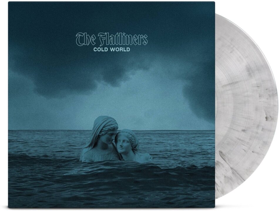 The Flatliners (Punk) - Cold World Indies Exclusive, Light Grey Marble Vinyl, LP