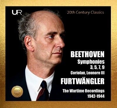 Ludwig van Beethoven (1770-1827) & Wilhelm Furtwängler - Symphonies 3, 5, 7, 9 - Waretime Recordings 1942-1944 3 CD