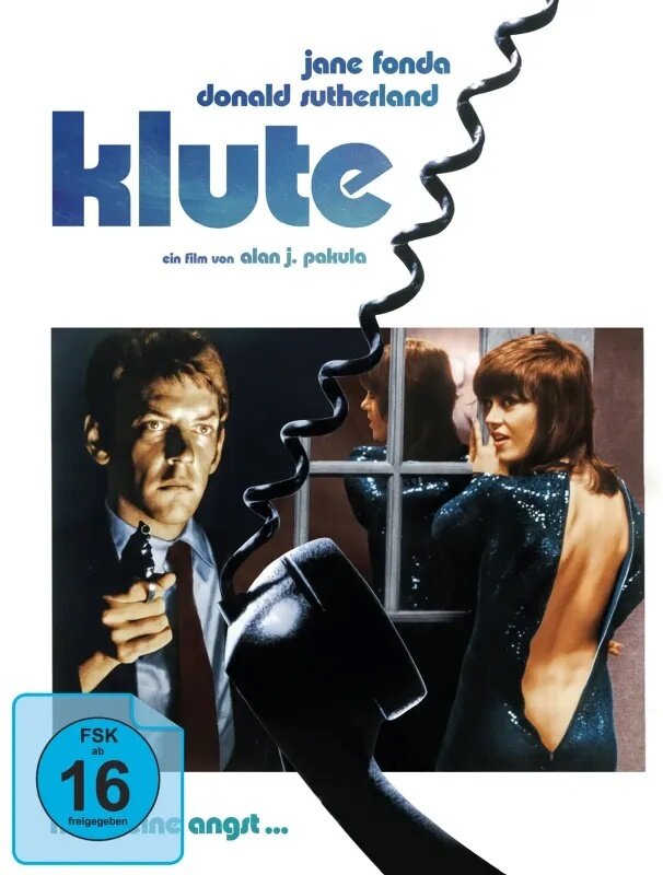 Klute (1971) Limited Edition, Mediabook, Blu-ray + DVD