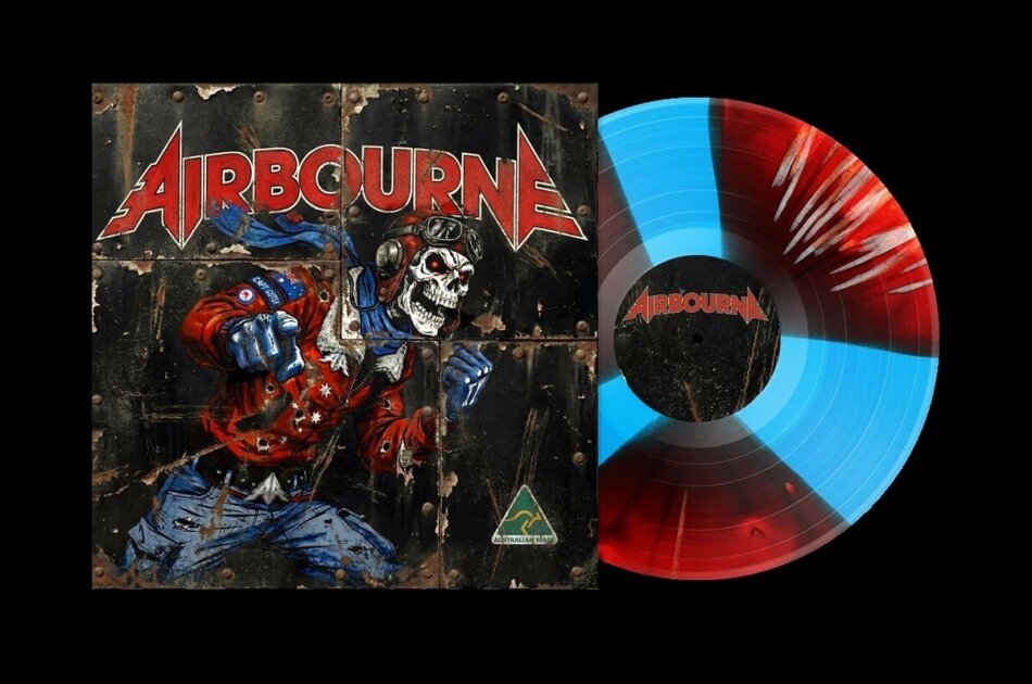 Airbourne - --- Gatefold, Édition Limitée, Blue Red White Splatter Vinyl, LP