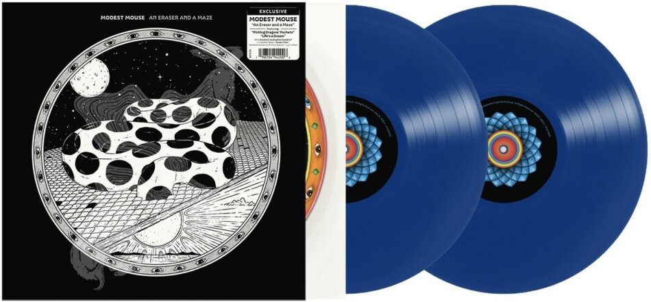 Modest Mouse - An Eraser And A Maze Limited Edition, Ocean Floor Vinyl, 2 LPs