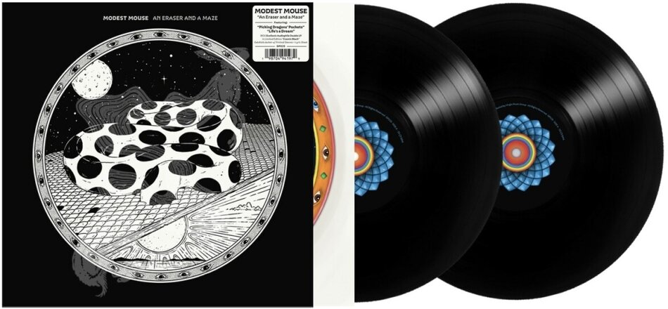 Modest Mouse - An Eraser And A Maze Cosmic Black Vinyl, 2 LPs