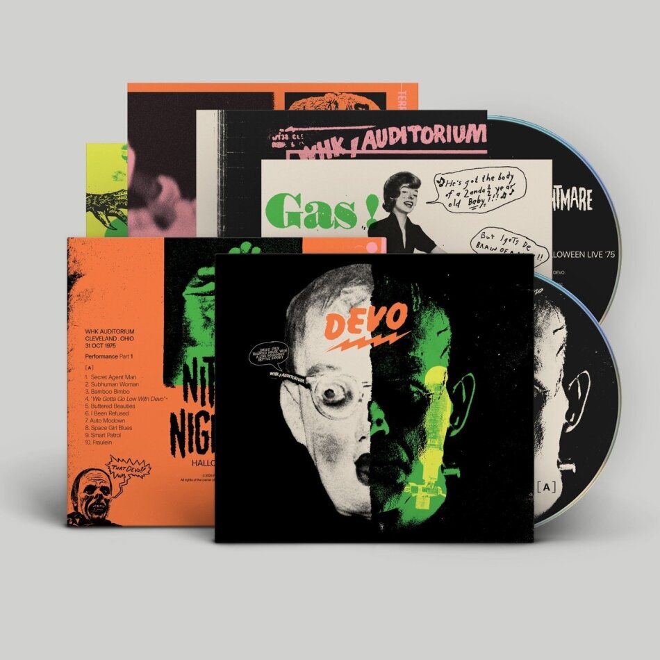 Devo - Nitrous Nightmare Halloween Live '75 2 CDs