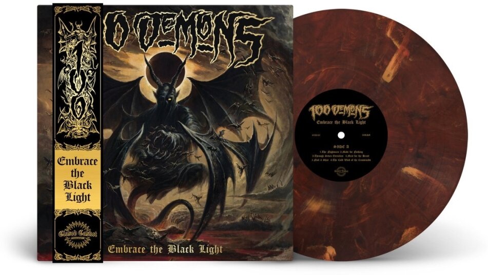 100 Demons - Embrace The Black Light Marble Vinyl, LP