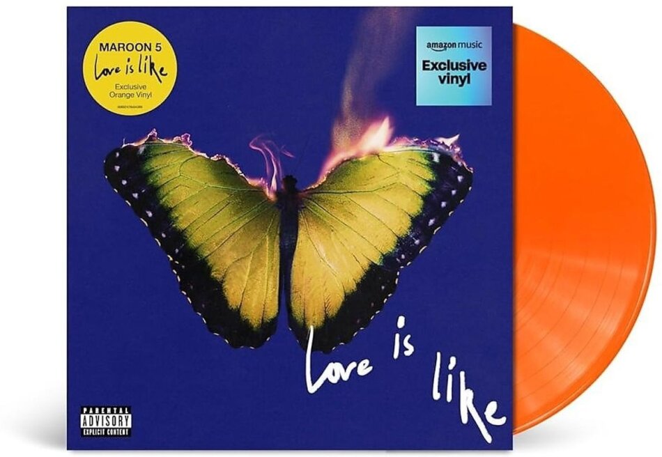 Maroon 5 - Love is Like Édition Limitée, Orange Vinyl, LP