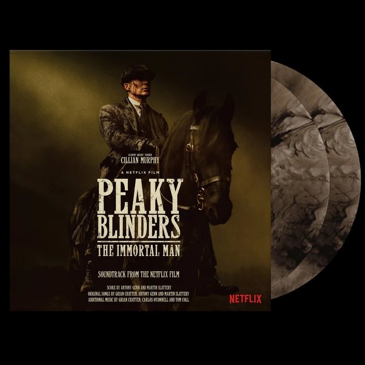 Anthony Genn & Martin Slattery - Peaky Blinders - The Immortal Man - OST Indie Exclusive, Smoked Marbled Vinyl, 2 LPs