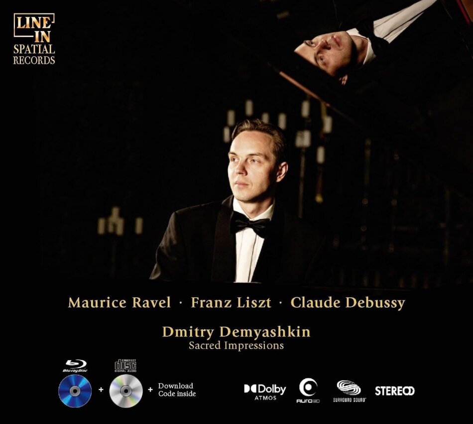 Dmitry Demyashkin - Sacred Impressions Blu-ray + CD