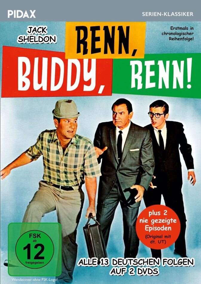 Renn, Buddy, renn! - Alle 13 deutschen Folgen Pidax Serien-Klassiker, 2 DVDs
