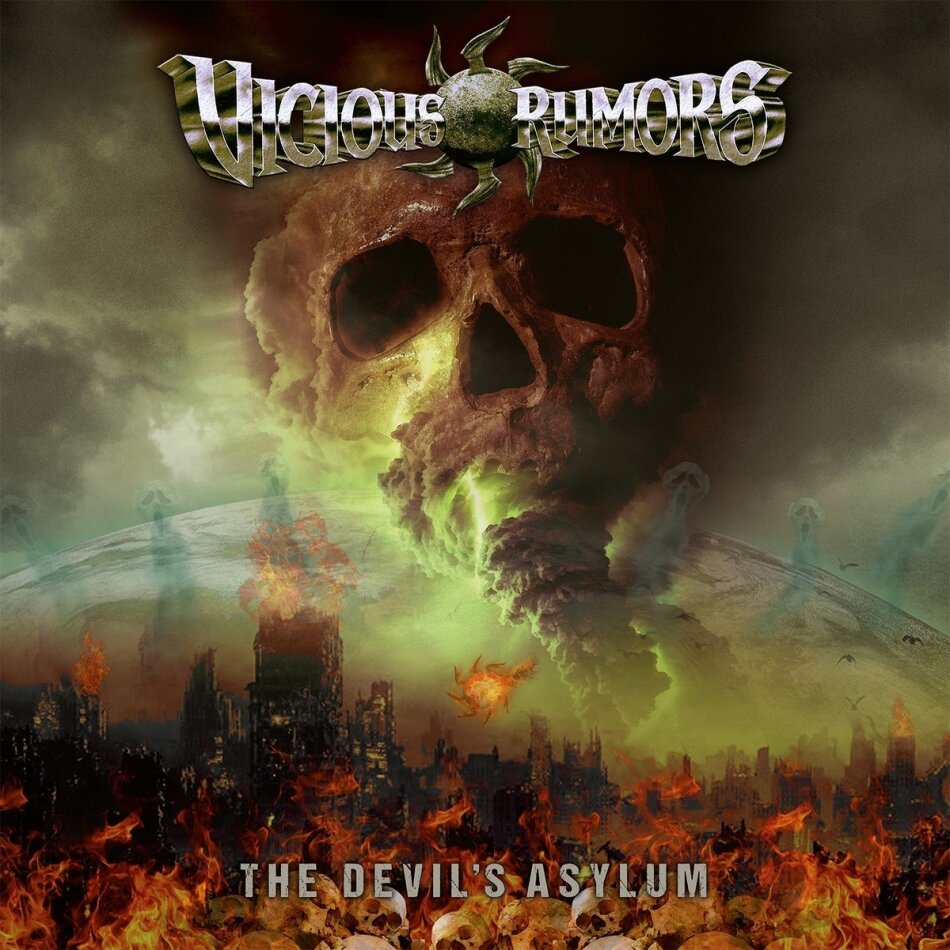 Vicious Rumors - The Devil's Asylum Marbled Green/Yellow-Black Vinyl, LP