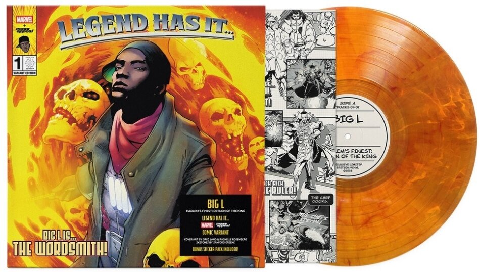 Big L - Harlem's Finest: Return Of The King 2026 Reissue, Marvel Variant Vinyl, Colored, LP