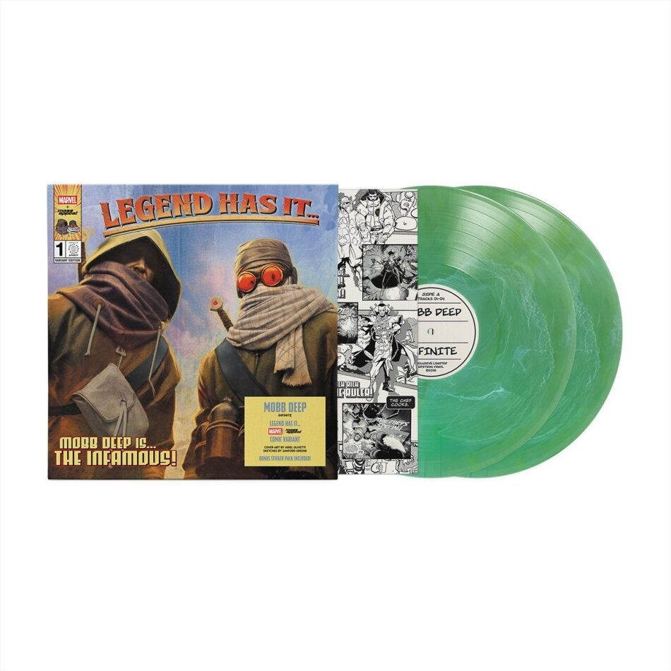 Mobb Deep - Infinite Marvel Variant Vinyl, Marvel Variant Vinyl, 2 LPs