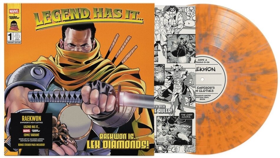Raekwon (Wu-Tang Clan) - The Emperor's New Clothes 2026 Reissue, Marvel Variant Vinyl, Colored, LP