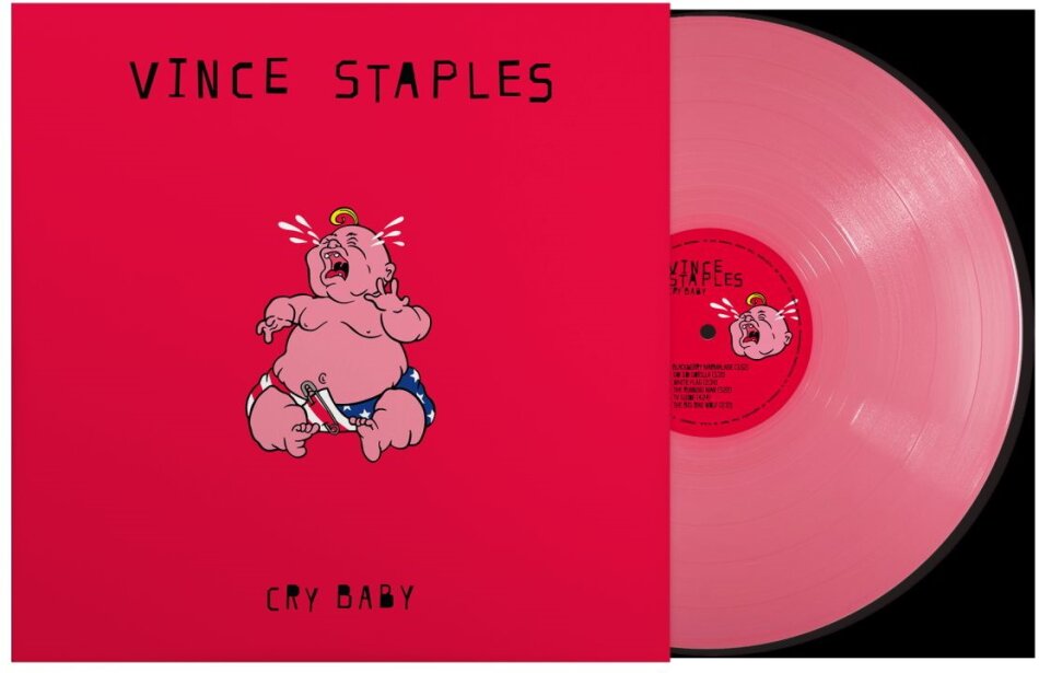 Vince Staples - Cry Baby Limited Edition, Bubblegum Pink Vinyl, LP