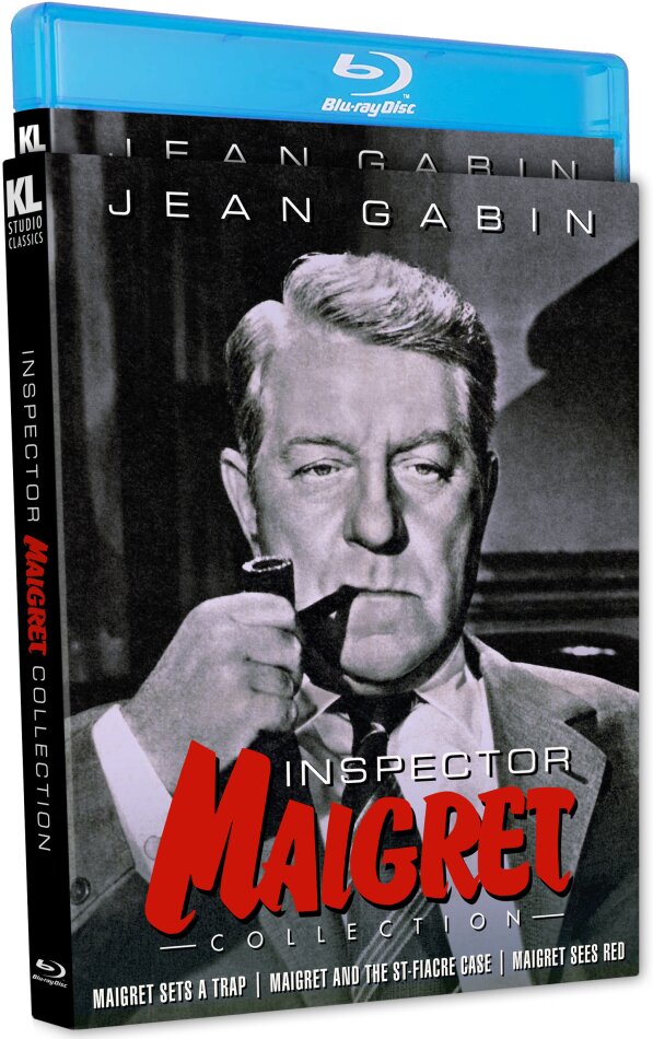 Inspector Maigret Collection - Maigret Sets a Trap (1958) / Maigret and the St. Fiacre Case (1959) / Maigret Sees Red (1963) Kino Lorber Studio Classics