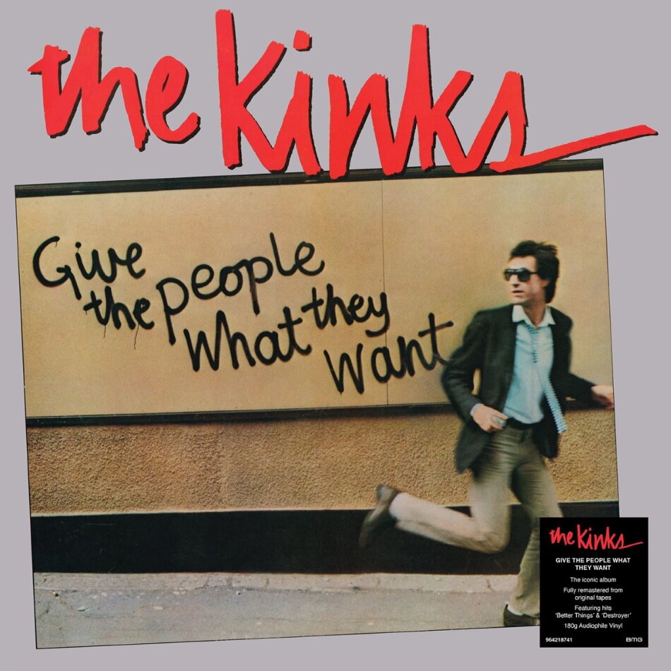 The Kinks - Give The People What They Want 2026 Reissue, 2026 Remaster, BMG Rights Management, LP