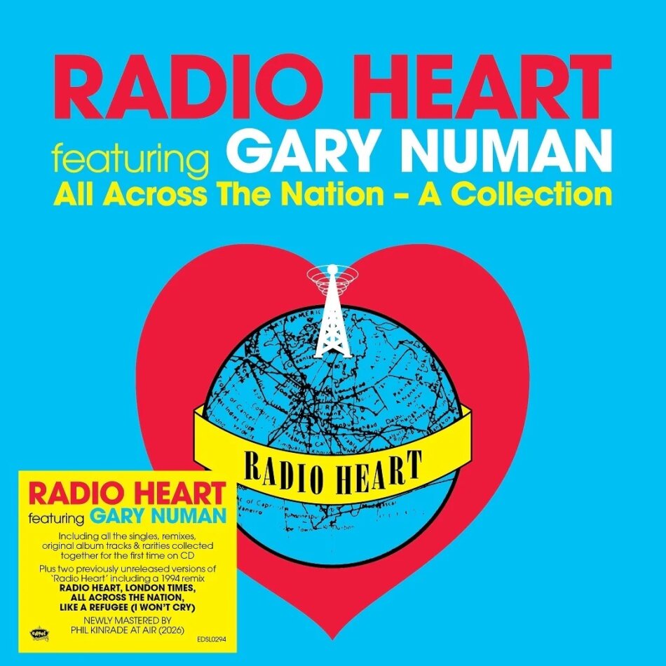 Gary Numan - Radio Heart - All Across The Nation. A Collection Gatefold, 2 CDs