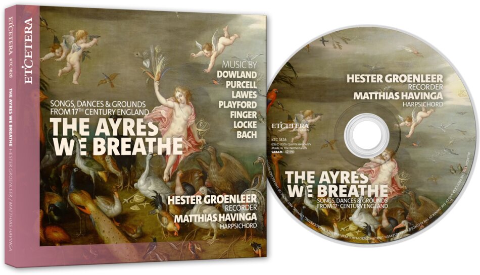 Hester Groenleer & Matthias Havinga - The Ayres We Breathe - Songs, Dances & Grounds - From 17th Centuryy England
