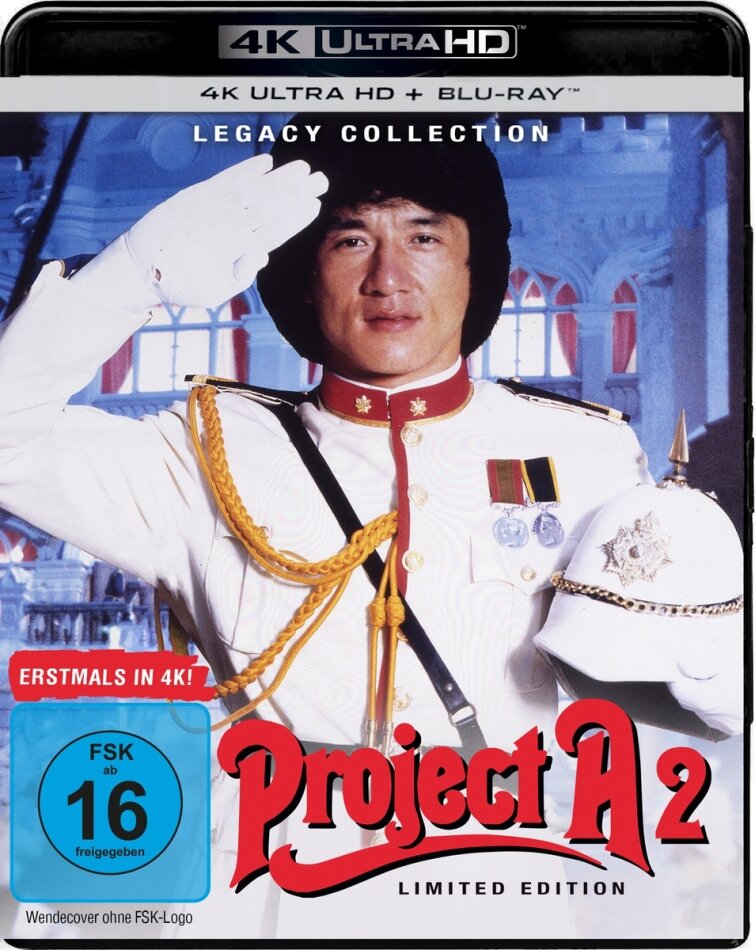 Project A 2 (1987) Legacy Collection, Limited Edition, 4K Ultra HD + Blu-ray