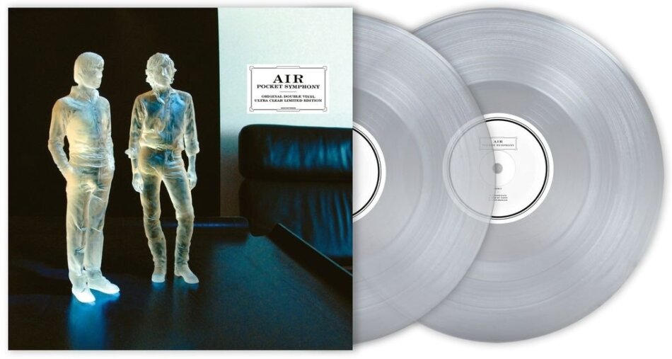 Air - Pocket Symphony 2026 Reissue, Parlophone Label Group, Ultra Clear Vinyl, 2 LPs