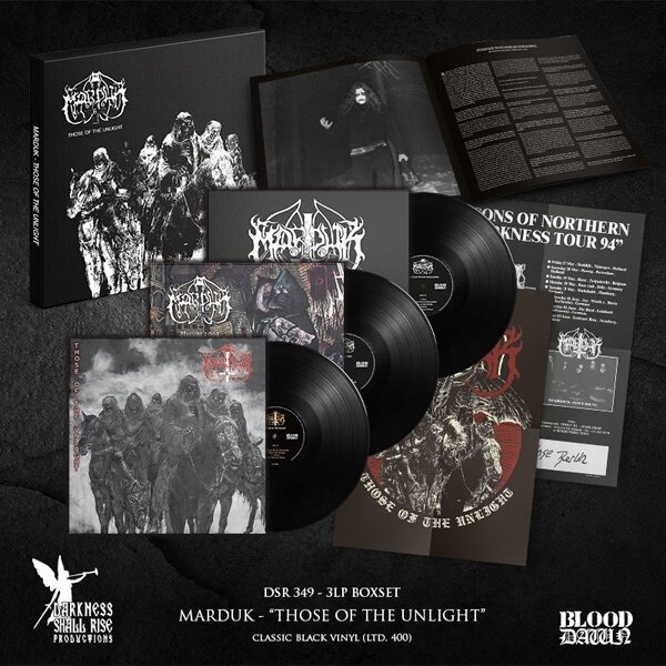 Marduk - Those Of The Unlight 2026 Reissue, Boxset, 3 LPs