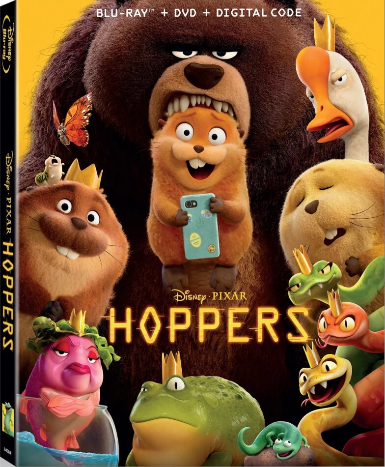 Hoppers (2026) Blu-ray + DVD