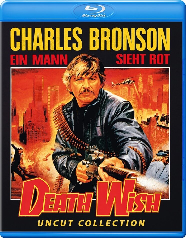 Death Wish 1-5 Uncut, 5 Blu-rays