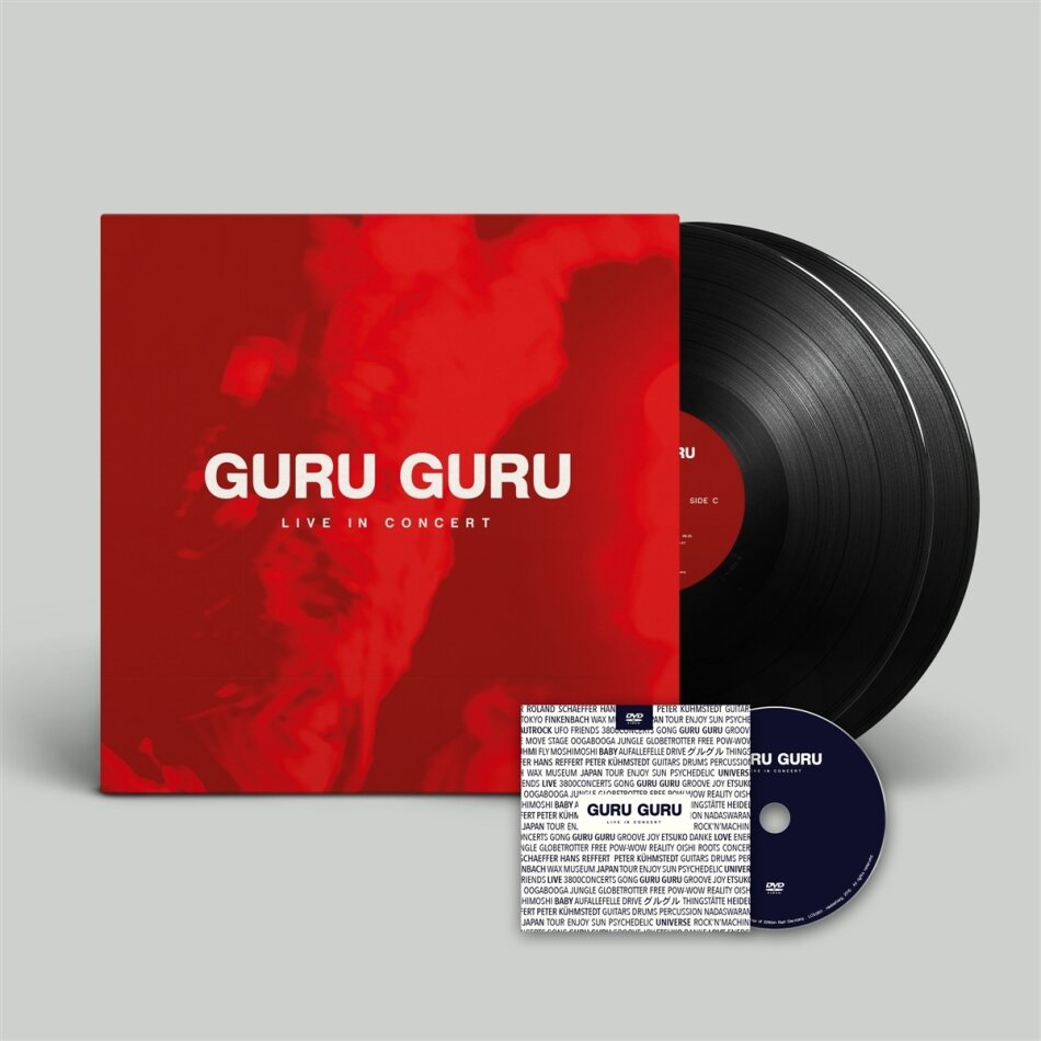 Guru Guru - Live In Concert 2 LPs + DVD