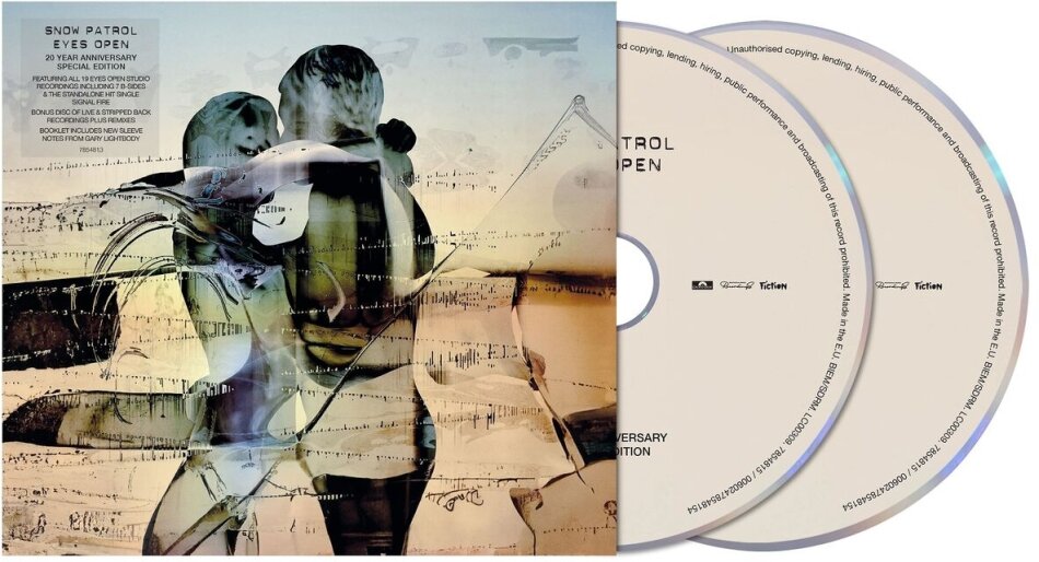 Snow Patrol - Eyes Open 2026 Reissue, A&M, 20th Anniversary Edition, Limited Edition, Special Edition, 2 CDs