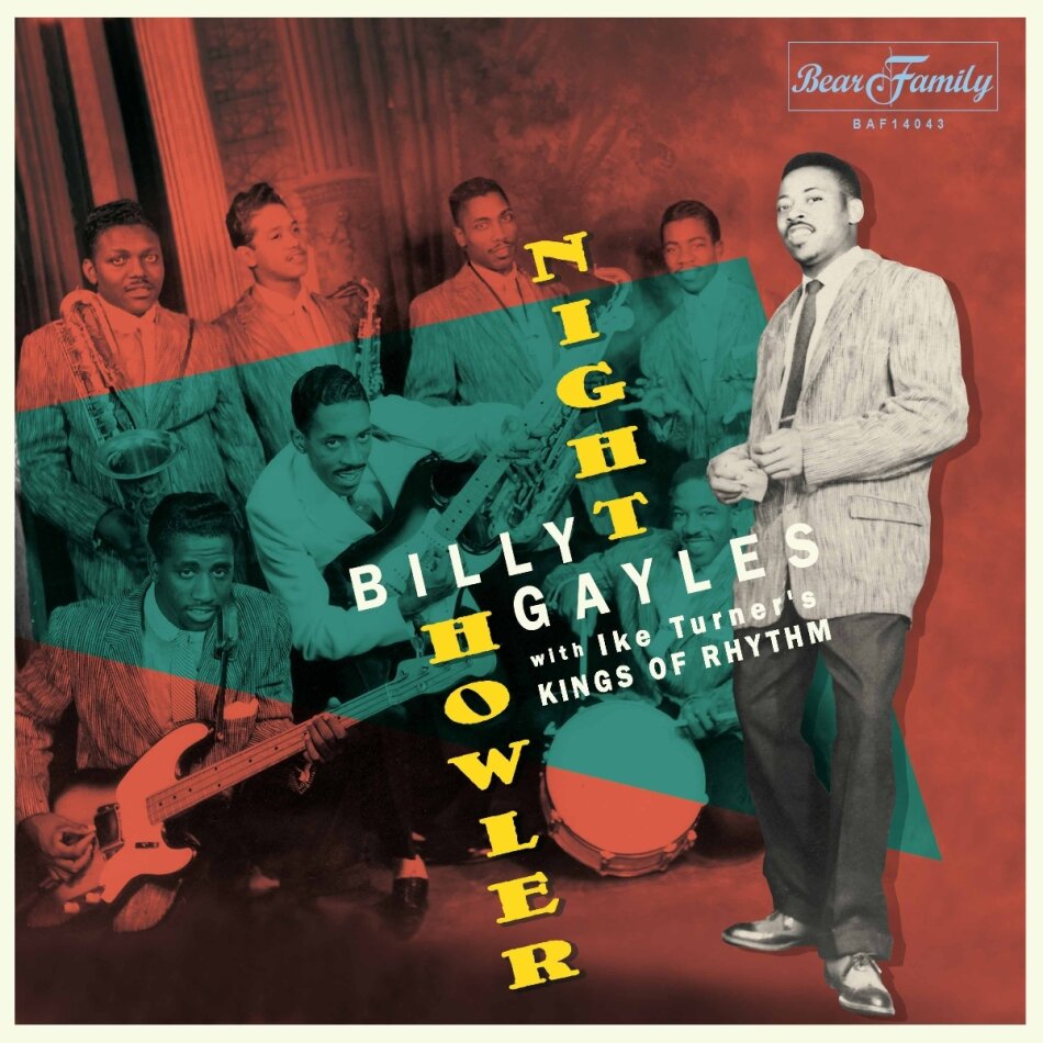 Billy Gayles - Night Howler 45rpm, 10" Maxi