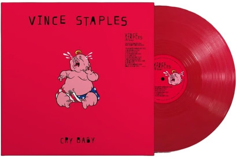 Vince Staples - Cry Baby Indie Exclusive, Red Vinyl, LP