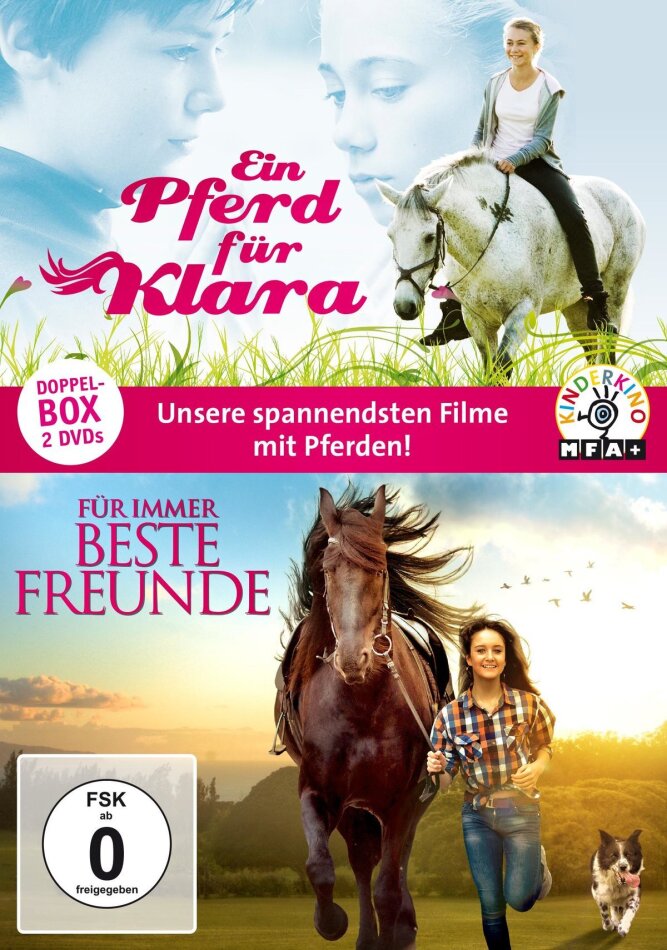 Für immer beste Freunde / Ein Pferd für Klara - Pferdefilm-Doppelbox