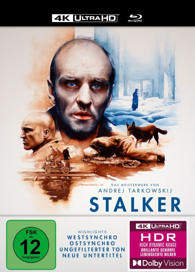 Stalker (1979) Limited Collector's Edition, Mediabook, 4K Ultra HD + Blu-ray