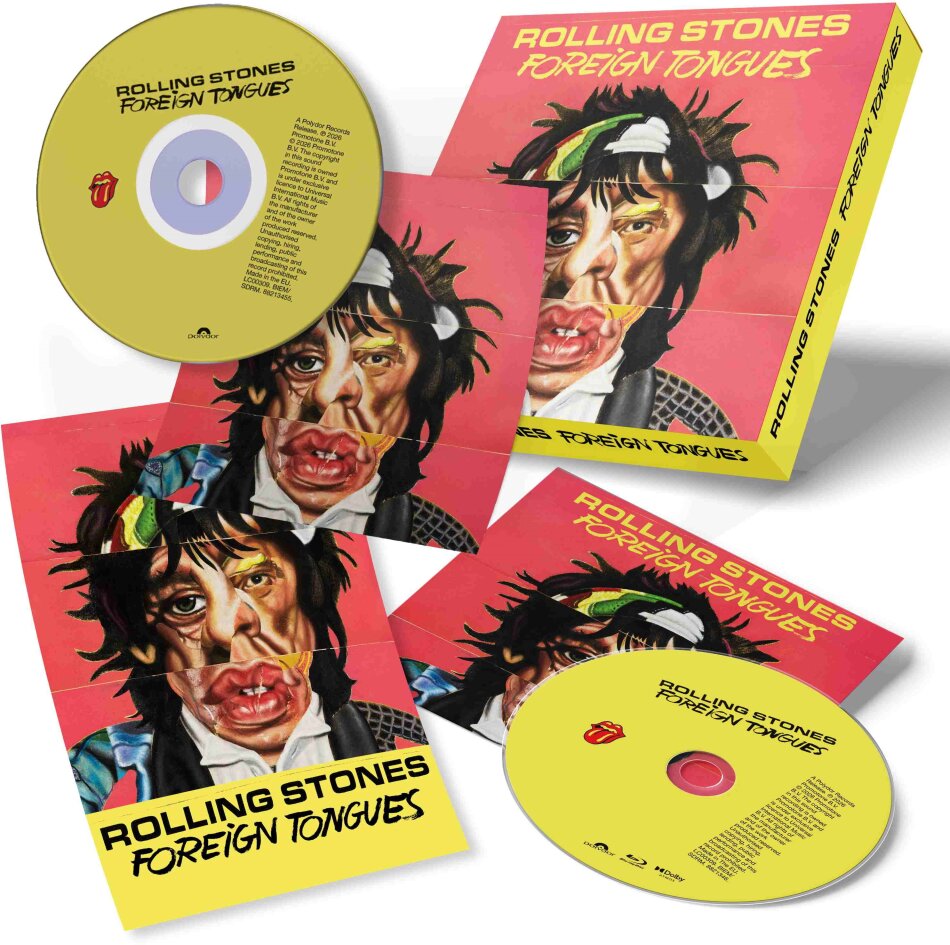 The Rolling Stones - Foreign Tongues Limited Boxset, CD + Blu-ray