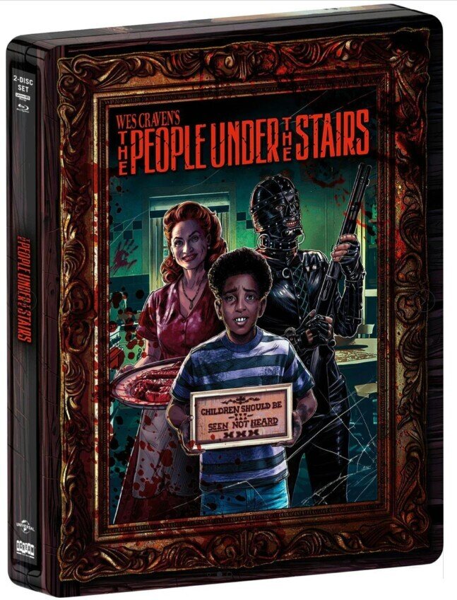 The People Under the Stairs (1991) Limited Edition, Steelbook, 4K Ultra HD + Blu-ray