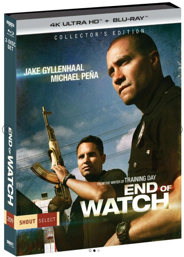 End of Watch (2012) Shout Select, Collector's Edition, 4K Ultra HD + Blu-ray