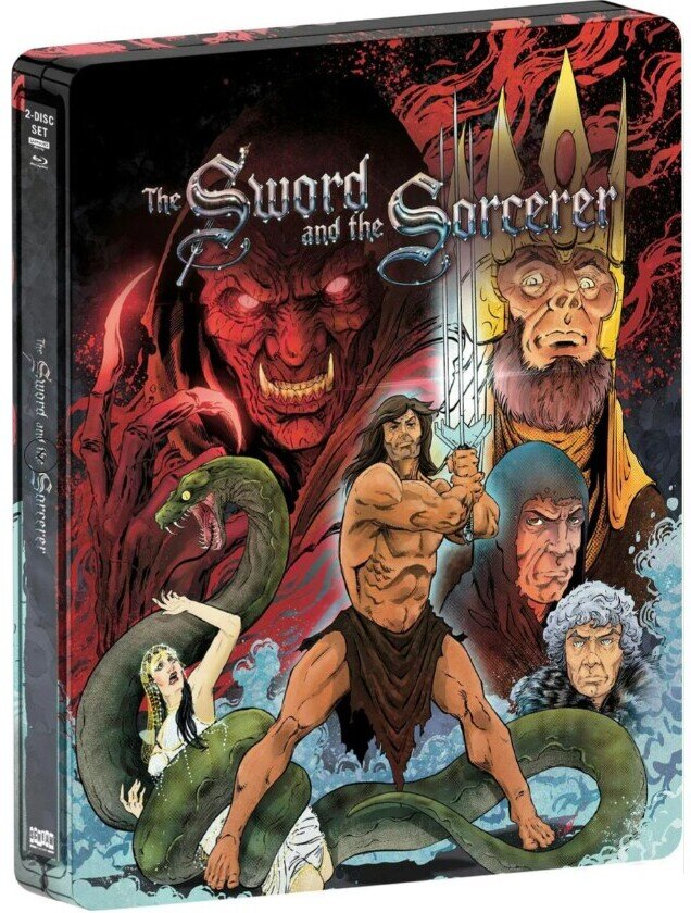 The Sword and the Sorcerer (1982) Edizione Limitata, Steelbook, 4K Ultra HD + Blu-ray