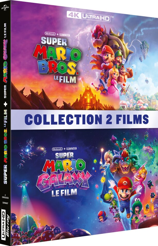 The Super Mario Bros. Movie (2023) / The Super Mario Galaxy Movie (2026) - 2-Movie Collection 2 4K Ultra HDs