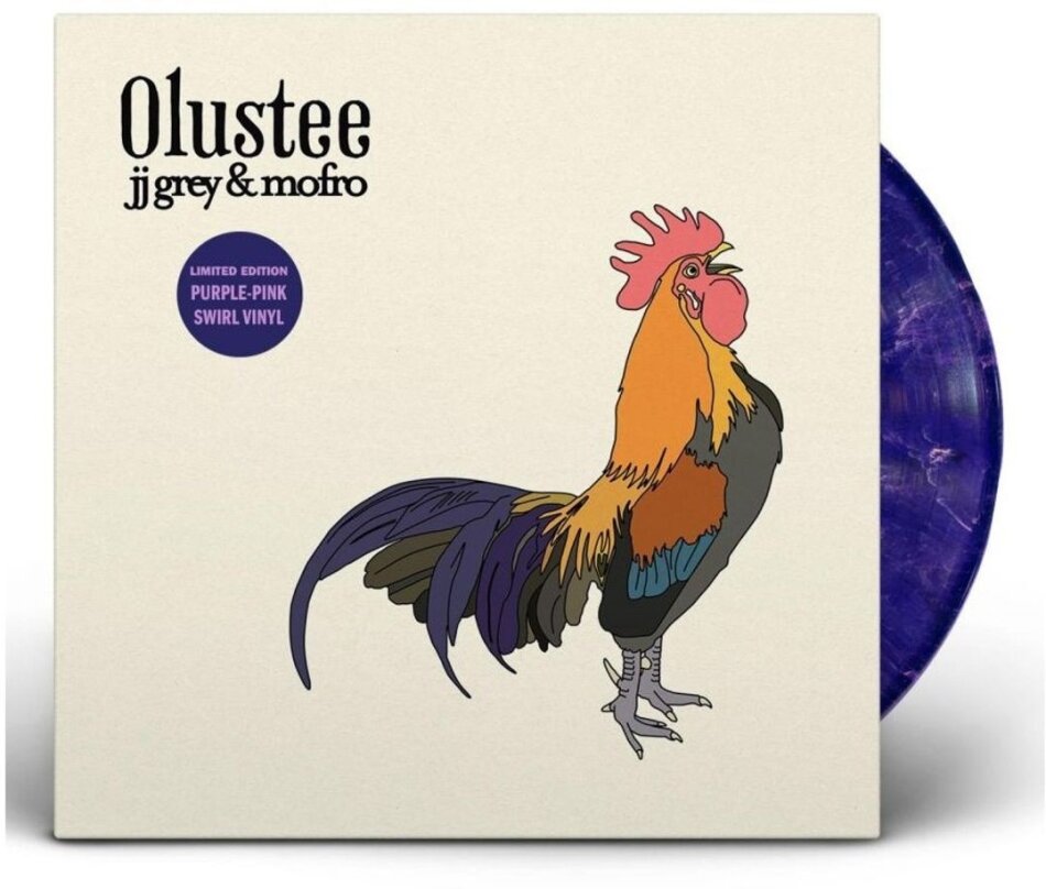 JJ Grey & Mofro - Olustee PURPLE-PINK SWIRL VINYL, LP