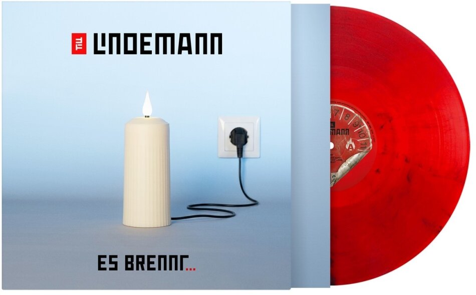 Till Lindemann (Rammstein) - Es Brennt Red Vinyl, 12" Maxi