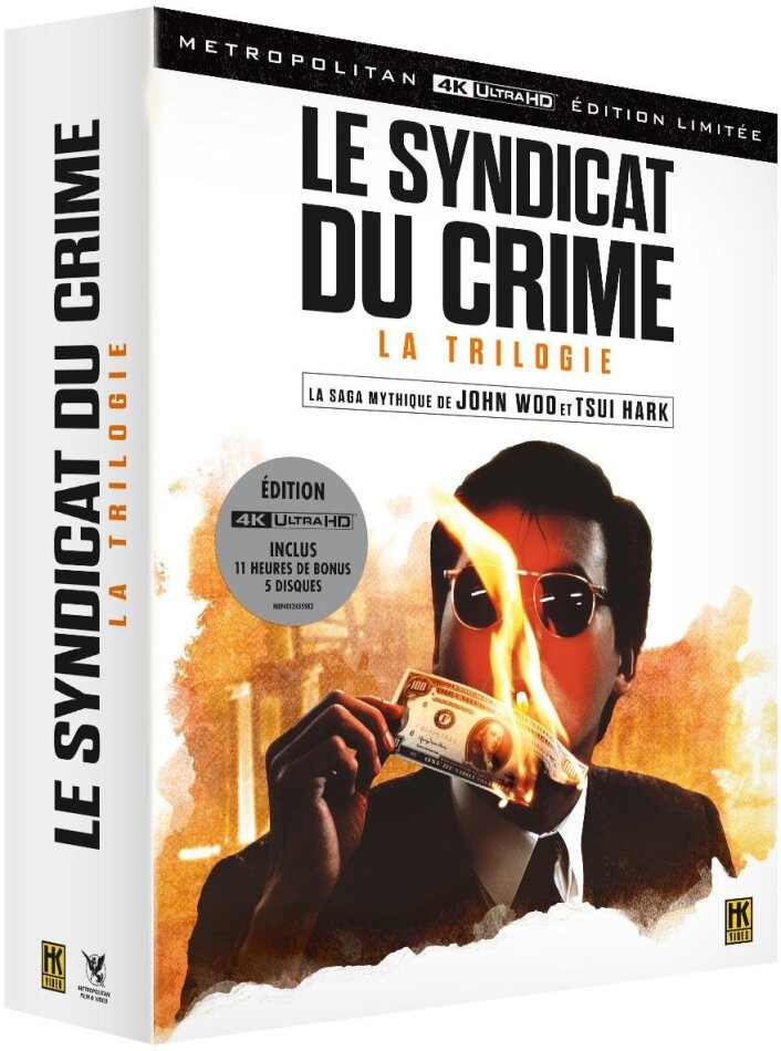 Le Syndicat du Crime - La Trilogie Limited Collector's Edition, 3 4K Ultra HDs + 2 Blu-rays