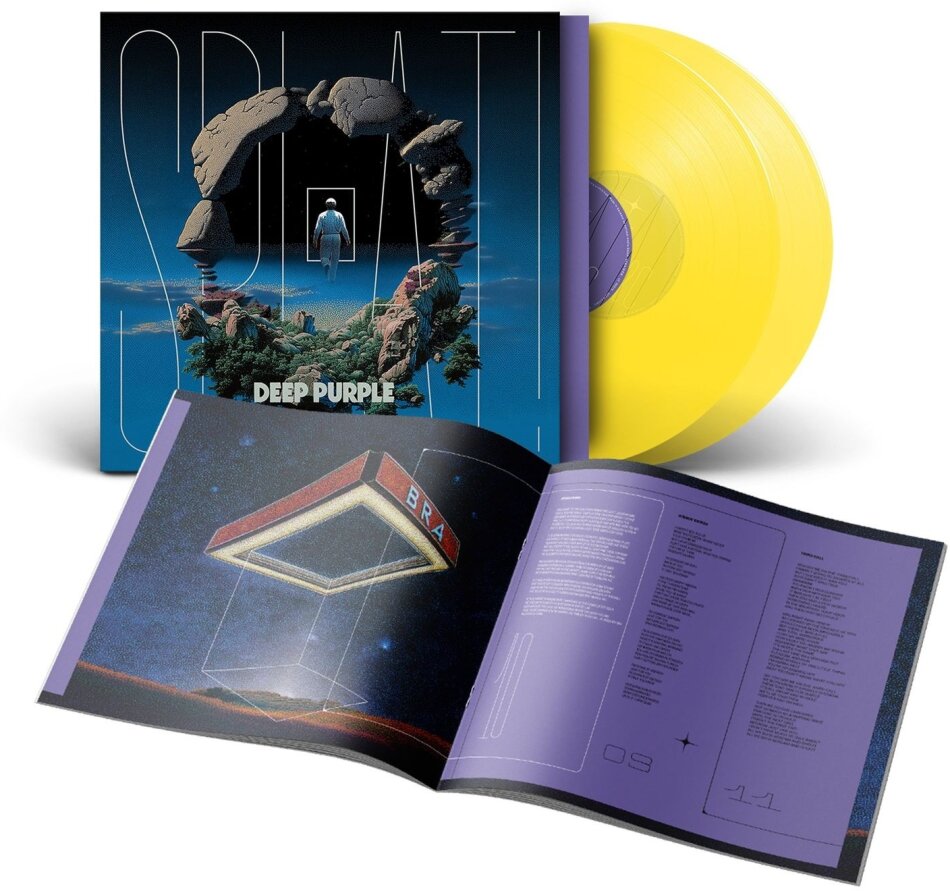 Deep Purple - SPLAT! 45 RPM, Limited Edition, Transparent Yellow Vinyl, 2 LPs