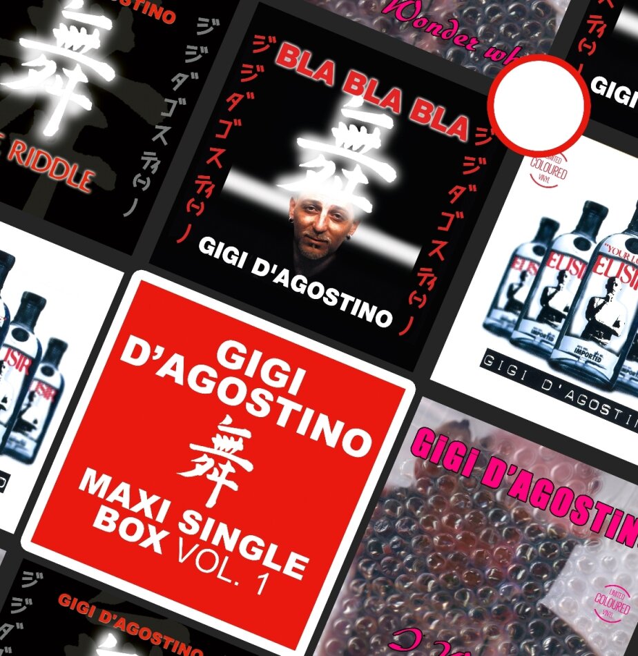 Gigi D'Agostino - Gigi D Agostino Maxi Single Box 8 LPs