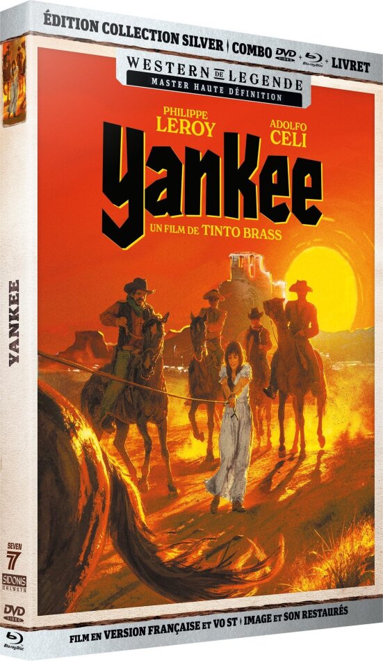 Yankee (1966) Édition Collection Silver, Western de Légende, Blu-ray + DVD