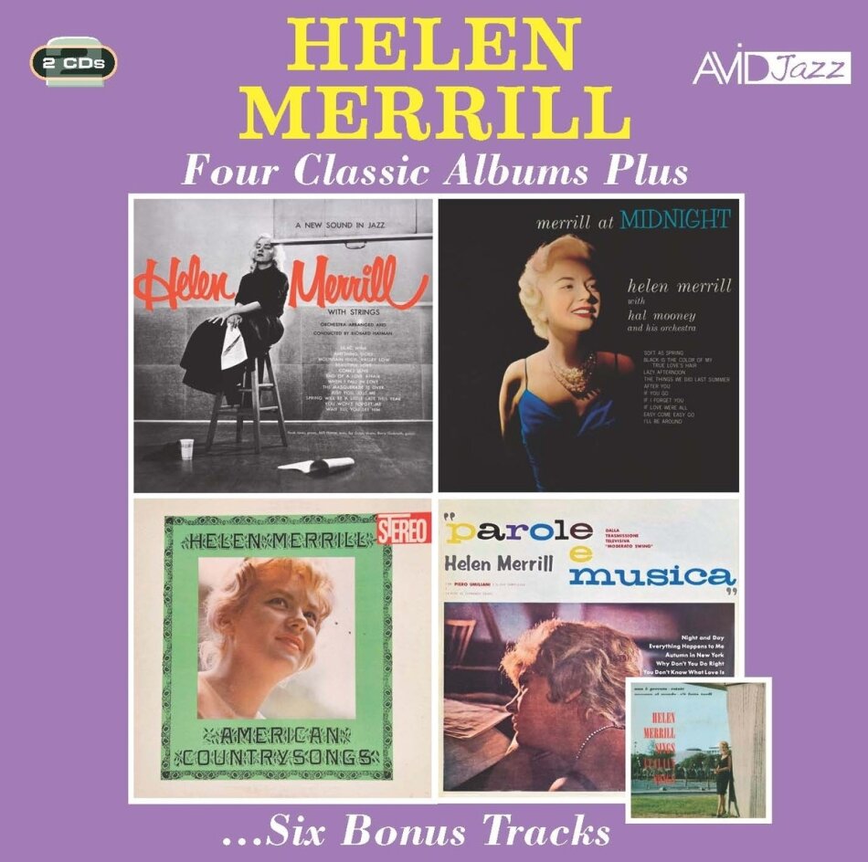 Helen Merrill - Four Classic Albums + Bonustracks, 2 CDs