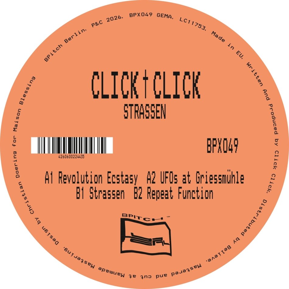Click Click - Strassen EP LP